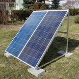 elektrownia słoneczna, system autonomiczny, on grid, 240W, baterie słoneczne